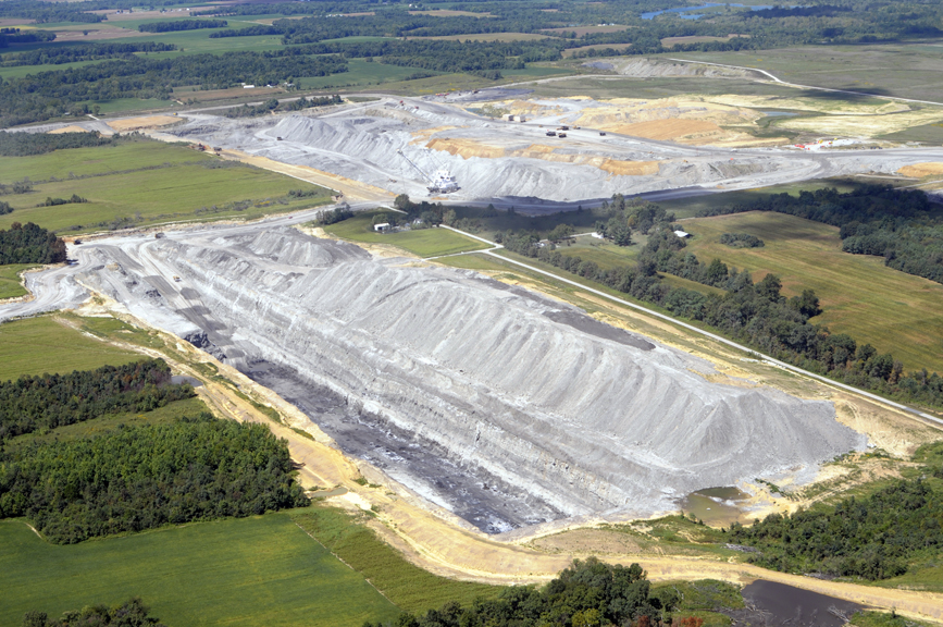 Indiana strip mine